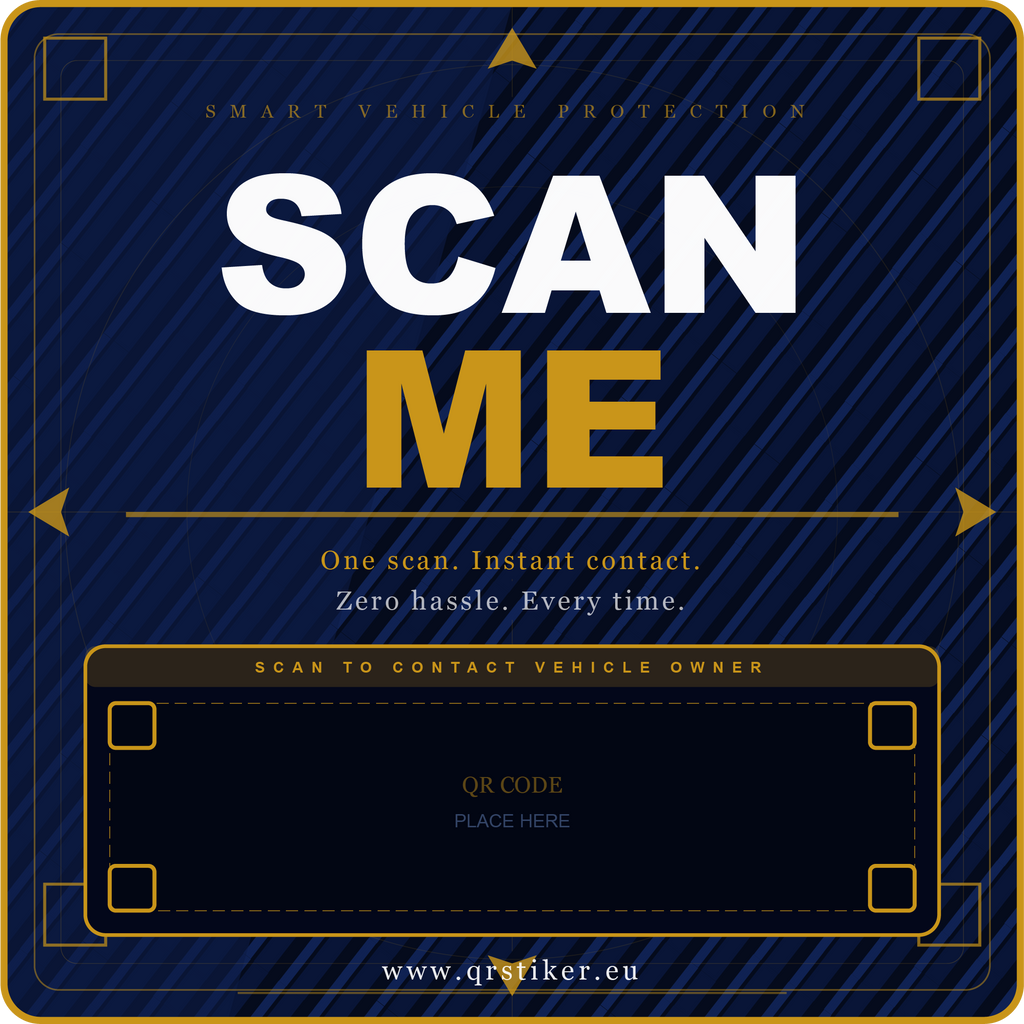 QRStiker — Физически стикер (изпращане с куриер)