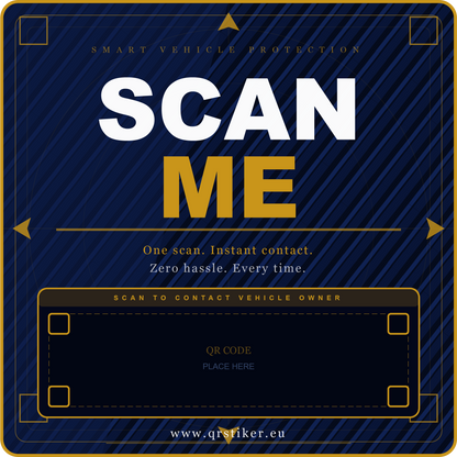 QRStiker — Физически стикер (изпращане с куриер)